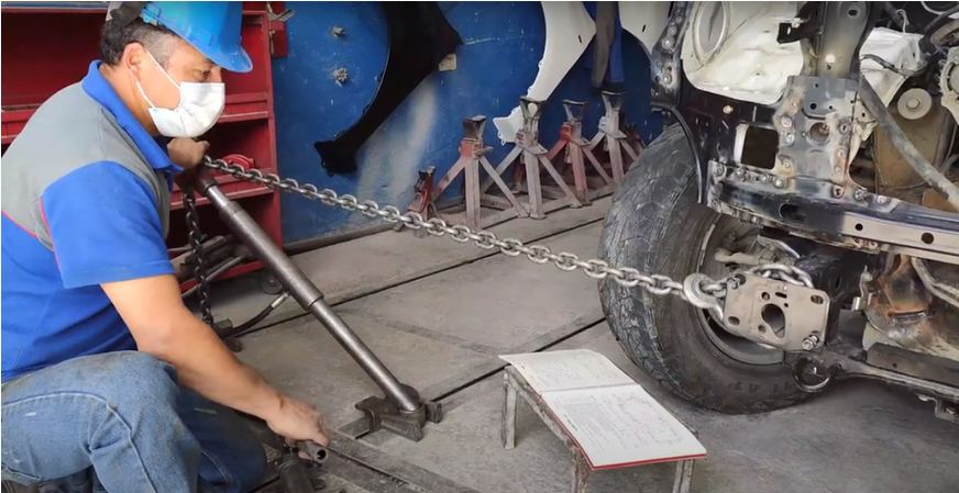 Trabajo de carrocería
